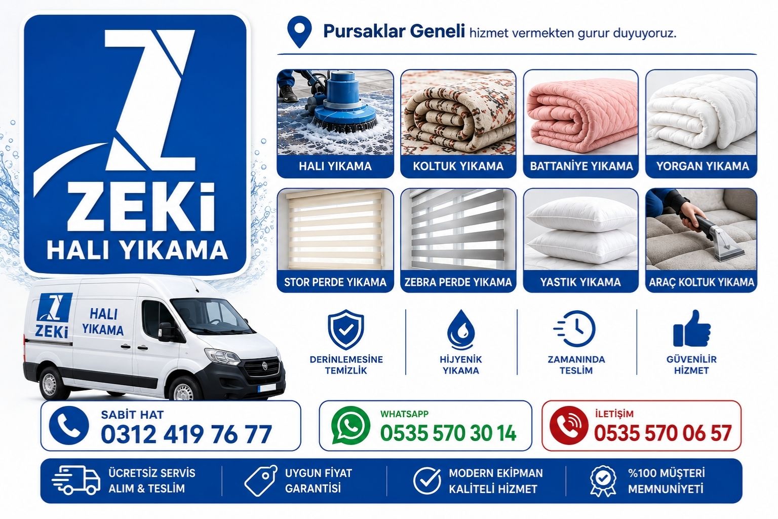 Pursaklar Halı Yıkama Fiyatları
